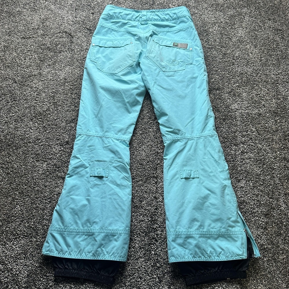 Burton Pants Womens XS Blue Snow Pants Waterproof Lined Ski Snowboard Breathable - Picture 7 of 15